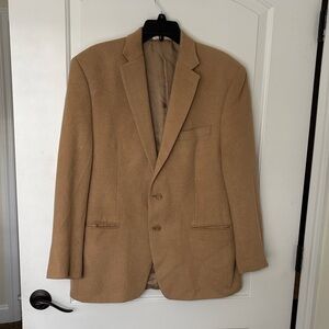 Ralph Lauren Men’s Camel Hair Blazer Size 42R